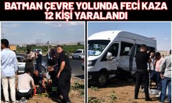 Batman Çevre Yolunda Feci Kaza: 12 Kişi Yaralandı