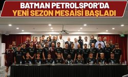 Batman Petrolspor’da Yeni Sezon Mesaisi Başladı