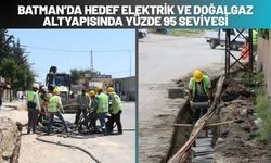 Batman’da Hedef 2026 Sonunda Elektrik ve Doğalgaz Altyapısında Yüzde 95 Seviyesi