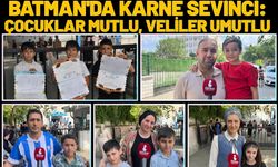 Batman'da Karne Sevinci: Çocuklar Mutlu, Veliler Umutlu