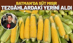 Batman’da Süt Mısır Tezgâhlardaki Yerini Aldı