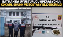 Batman'da Uyuşturucu Operasyonu: Kokain, Skunk ve Ecstasy Ele Geçirildi