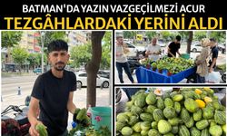 Batman'da Yazın Vazgeçilmezi Acur Tezgâhlardaki Yerini Aldı
