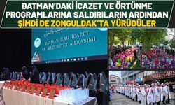 Batman’daki İcazet ve Örtünme Programlarına Saldırıların Ardından Şimdi de Zonguldak’ta Yürüdüler
