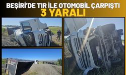 Beşiri’de Tır ile Otomobil Çarpıştı 3 Yaralı