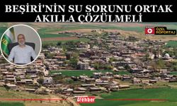 Beşiri'nin Su Sorunu Ortak Akılla Çözülmeli