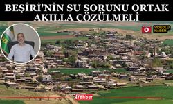 Beşiri'nin Su Sorunu Ortak Akılla Çözülmeli
