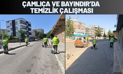 Çamlıca ve Bayındır’da Temizlik Çalışması