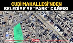 Cudi Mahallesi’nden Belediye’ye “Park” Çağrısı
