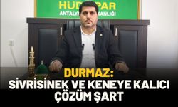 Durmaz: Sivrisinek ve Keneye Kalıcı Çözüm Şart