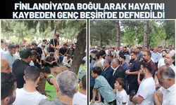 Finlandiya’da Boğularak Hayatını Kaybeden Genç Beşiri'de Defnedildi