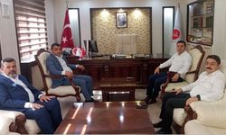 Görev Yerleri Değişen Mülki İdare Amirlerinden Müftü Durmuş’a Veda Ziyareti