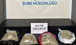 Hakkari'de 2 kilogram skunk ele geçirildi: 4 tutuklama