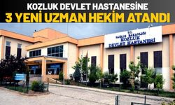 Kozluk Devlet Hastanesine 3 Yeni Uzman Hekim Atandı