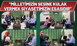 “Milletimizin Sesine Kulak Vermek Siyasetimizin Esasıdır”