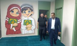 Müftü Durmuş'tan 4-6 yaş Kur'an Kursu'na ziyaret