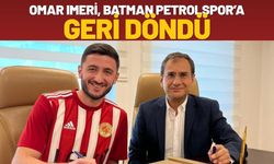 Omar Imeri Batman Petrolspor’a Geri Döndü