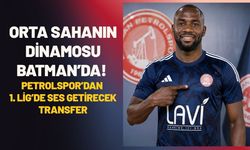 Orta Sahanın Dinamosu Batman’da! Petrolspor’dan 1. Lig’de Ses Getirecek Transfer