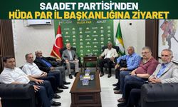 Saadet Partisi’nden HÜDA PAR Batman İl Başkanlığına Ziyaret