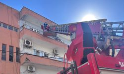 Sağlık Mahallesi’nde Bir Evde Mahsur Kalan Bebek İçin İtfaiye Seferber Oldu