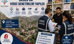 Sason'da Vergi Denetimleri Yapıldı