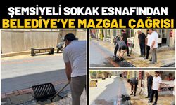Şemsiyeli Sokak Esnafından Belediye’ye Mazgal Çağrısı