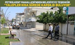 Petrolkent Mahallesi’nden Belediyeye Teşekkür: “Talepler Kısa Sürede Karşılık Buluyor”