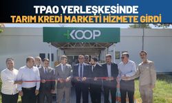 TPAO Yerleşkesinde Tarım Kredi Marketi Hizmete Girdi