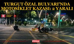 Turgut Özal Bulvarı'nda Motosiklet Kazası: 2 Yaralı