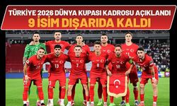 Türkiye A Milli Takım’ın 2026 Dünya Kupası Kadrosu Açıklandı: 9 İsim Dışarıda Kaldı