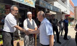Vali Canalp Kısmet Mahallesi’nde: Çalışmaları İnceledi, Esnafla Buluştu