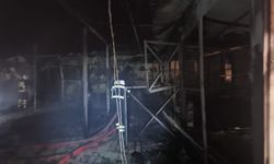 Batman’da Hobi Bahçesindeki Baraka Kül Oldu, 3 At Telef Oldu