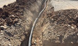 Belediyeden 2,4 Km Uzunluğunda İçme Suyu Hattı