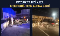 Kozluk’ta Feci Kaza: Otomobil Tırın Altına Girdi