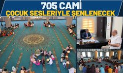 705 Cami Çocuk Sesleriyle Şenlenecek