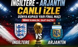 İngiltere - Arjantin CANLI İZLE | Dünya Kupası Yarı Final maçı hangi kanalda, saat kaçta?