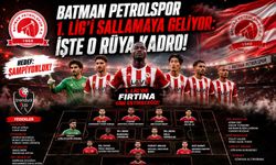 Batman Petrolspor 1. Lig’i Sallamaya Geliyor: İşte O Rüya Kadro!