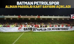 Batman Petrolspor Alınan Passolig Kart Sayısını Açıkladı