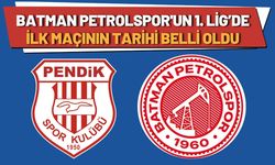 Batman Petrolspor'un 1. Lig’de İlk Maçının Tarihi Belli Oldu