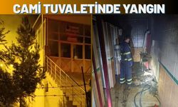 Batman'da Cami Tuvaletinde Yangın