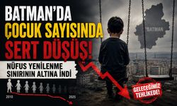 Batman’da Çocuk Sayısında Sert Düşüş! Nüfus Yenilenme Sınırının Altına İndi
