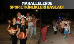 Batman’da Mahallelerde Spor Etkinlikleri Başladı