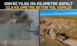 Batman'da Son İki Yılda 134 Kilometre Asfalt, 22,6 Kilometre Beton Yol Yapıldı