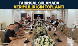 Batman'da Tarımsal Sulamada Verimlilik İçin Toplantı