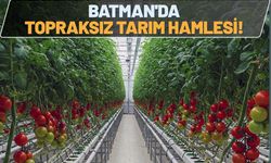 Batman'da Topraksız Tarım Hamlesi! 69 Kişiye İstihdam Fırsatı