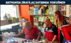 Batman'da Zirai İlaç Satışında Yeni Dönem