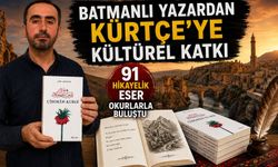 Batmanlı Yazardan Kürtçe’ye Kültürel Katkı: 91 Hikayelik Eser Okurlarla Buluştu