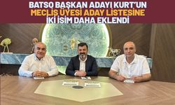 BATSO Başkan Adayı Kurt’un Meclis Üyesi Aday Listesine İki İsim Daha Eklendi