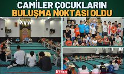 Camiler Çocukların Buluşma Noktası Oldu