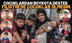 Çocuklardan Boykota Destek: "Filistin'de Çocuklar Ölmesin"